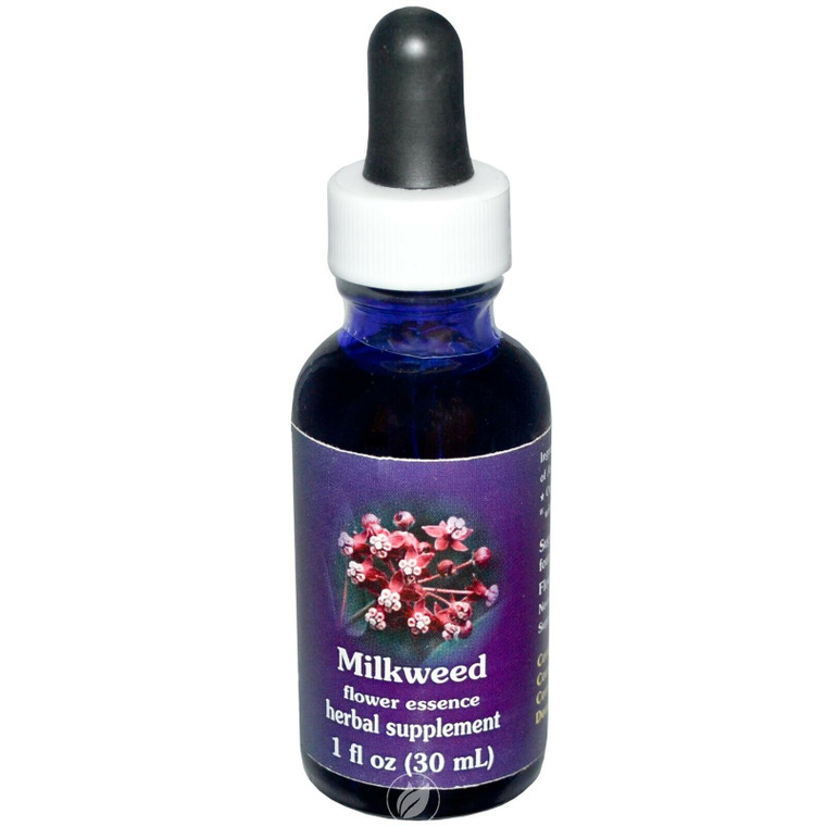 Milkweed Herbal Supplement Dropper By Flower Essence, 1 Oz