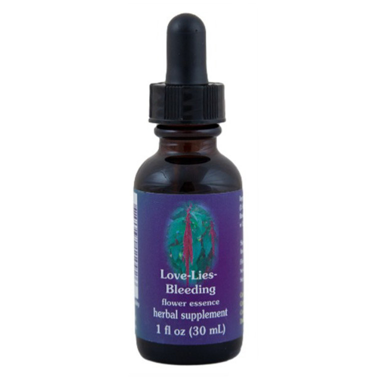 Love Lies Bleeding Herbal Supplement Dropper By Flower Essence - 1 Oz