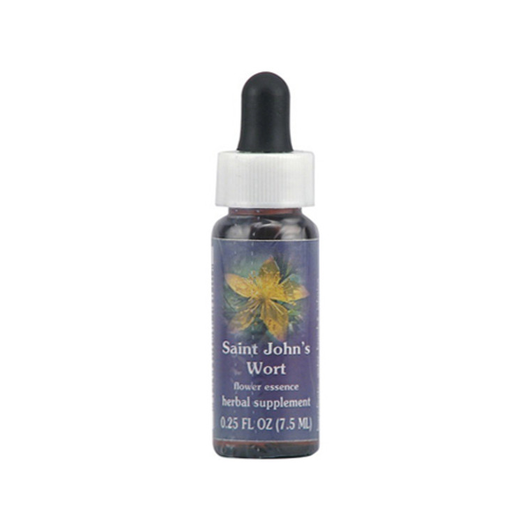 Flower Essence Saint Johns Wort Herbal Supplement Dropper - 0.25 Oz