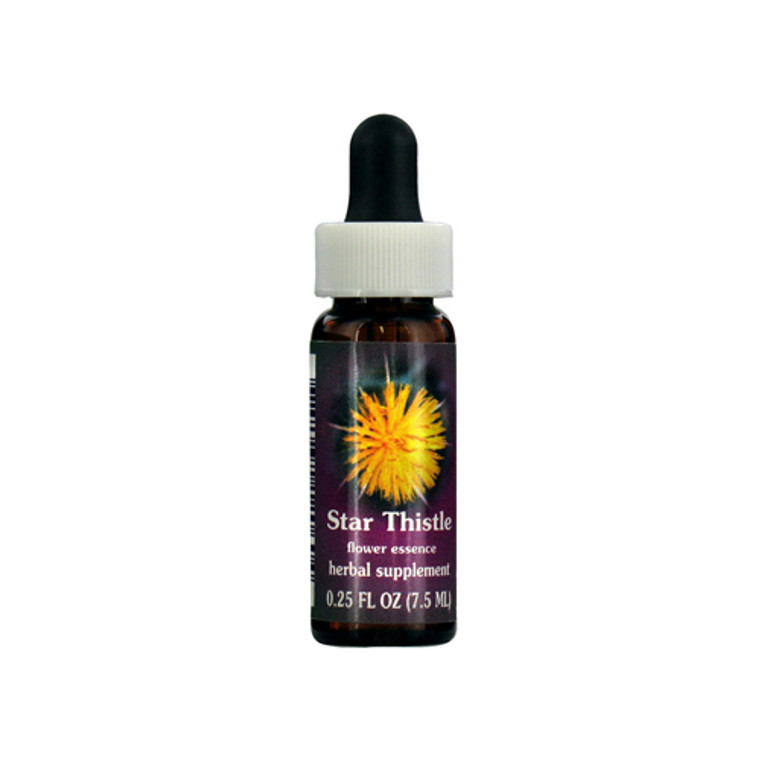 Flower Essence Star Thistle Herbal Supplement Dropper - 0.25 Oz