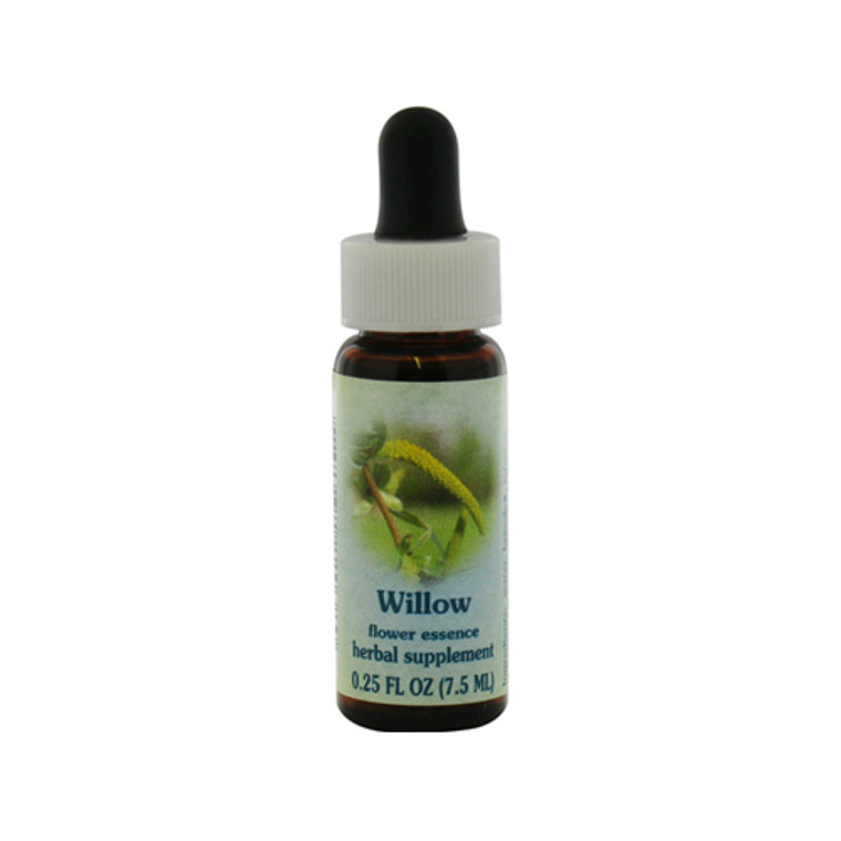 Flower Essence Willow Herbal Supplement Dropper - 0.25 Oz