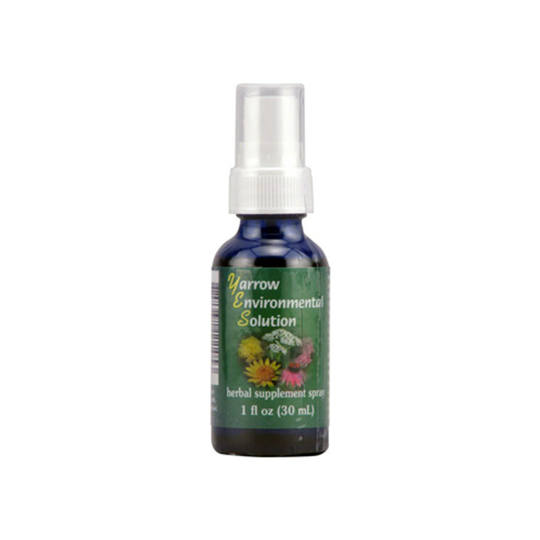 Yarrow Environmental Solution Herbal Supplement Spray By Flower Essence - 1 Oz