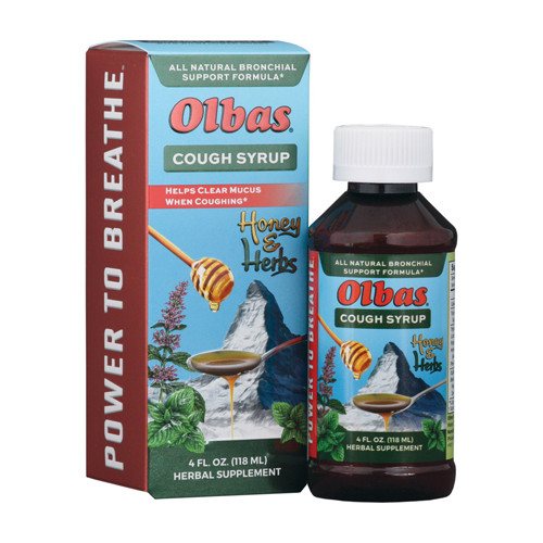 Olbas Cough Syrup Dr.Ehningers Bronchial Support Formula - 4 Oz