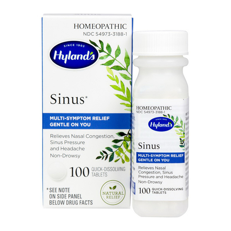 Hylands Homeopathic Sinus Relief Tablets - 100 Ea