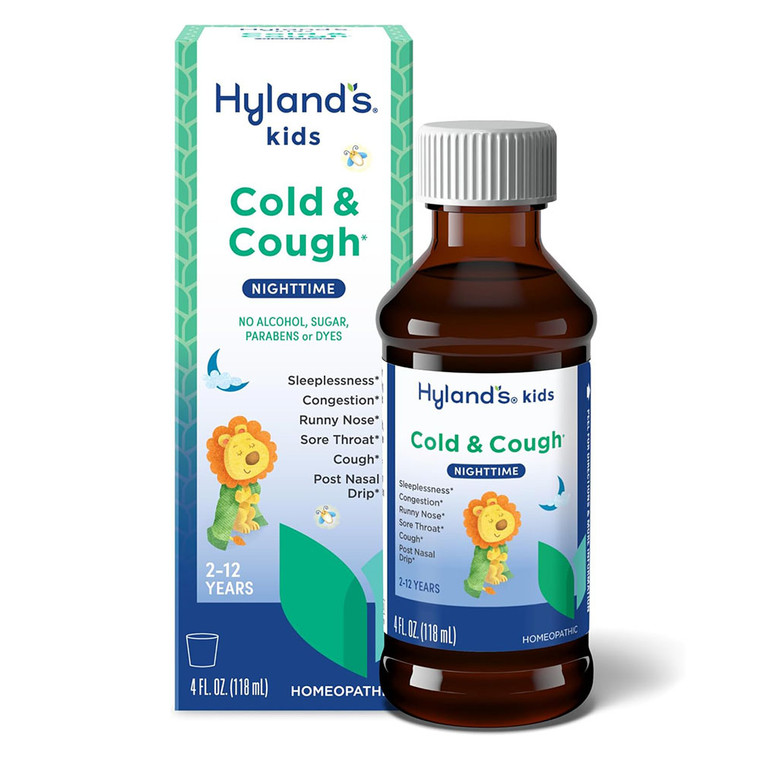 Hylands Kids Cold and Cough Nighttime Syrup 4Oz (118ml)
