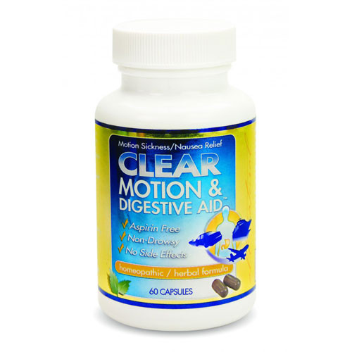 Clear Motion And Digestive Aid Homeopathic Herbal Relief Formula