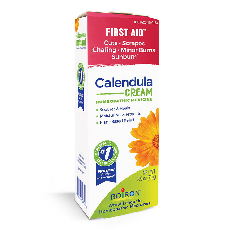 Boiron Calendula First Aid Cream, Homeopathic Medicine - 2.5 Oz