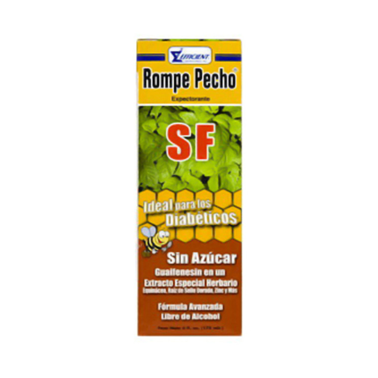 Rompe Pecho Sugar Free Cough Syrup - 6 Oz