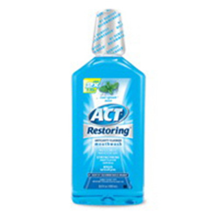 Act Restoring Anticavity Mouthwash, Icy Cool Mint - 33 Oz