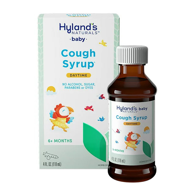 Hylands Natural Relief Baby Cough Syrup for Cough Due to Colds, 4 Oz