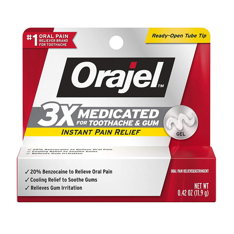 Orajel Maximum Strength Oral Pain Reliever - 0.25 Oz