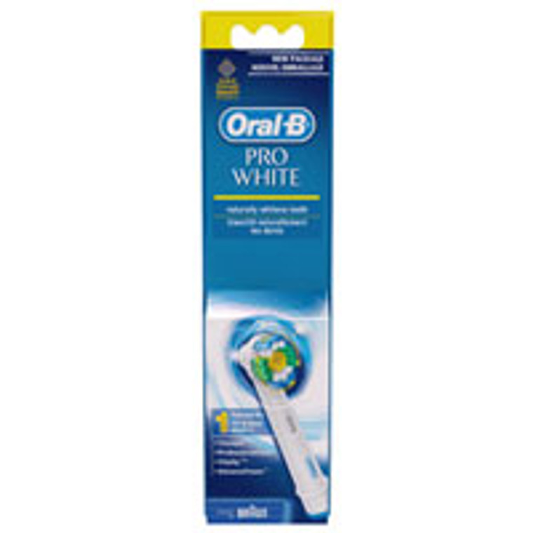 Oral B Pro White Replacement Brush Heads, Model No : Eb18-1 - 1 Ea