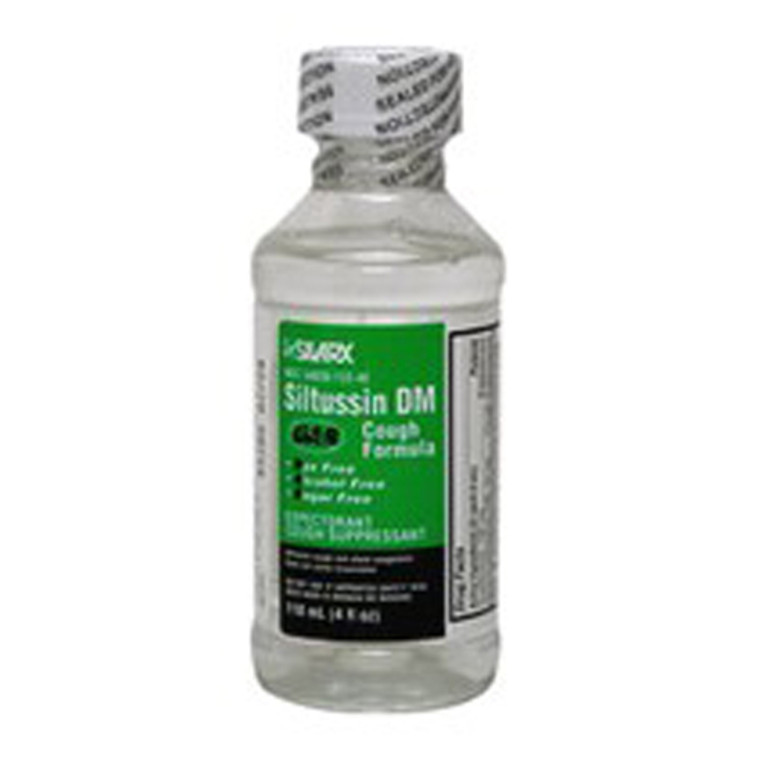 Siltussin Dm Alcohol And Sugar Free Cough Syrup - 4 Oz