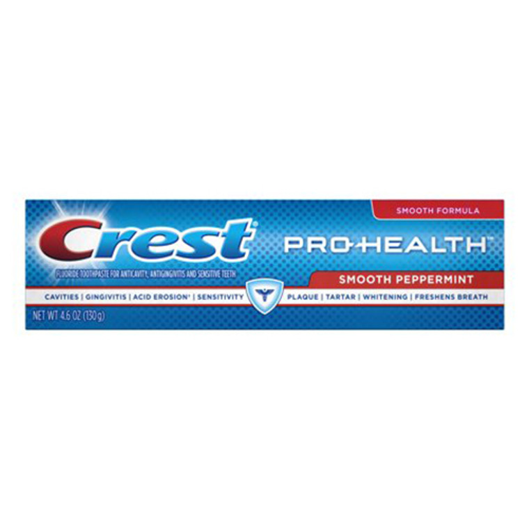 Crest Pro-Health Crest Pro-Health Smooth Peppermint Toothpaste, 4.6 Oz