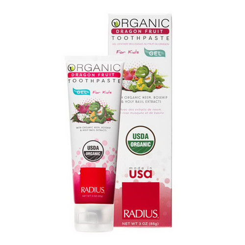 Radius Organic Gel Toothpaste, Clove Cardamom, 3 Oz