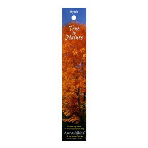 Auroshikha True To Nature Myrrh Incense Sticks - 10 Gm