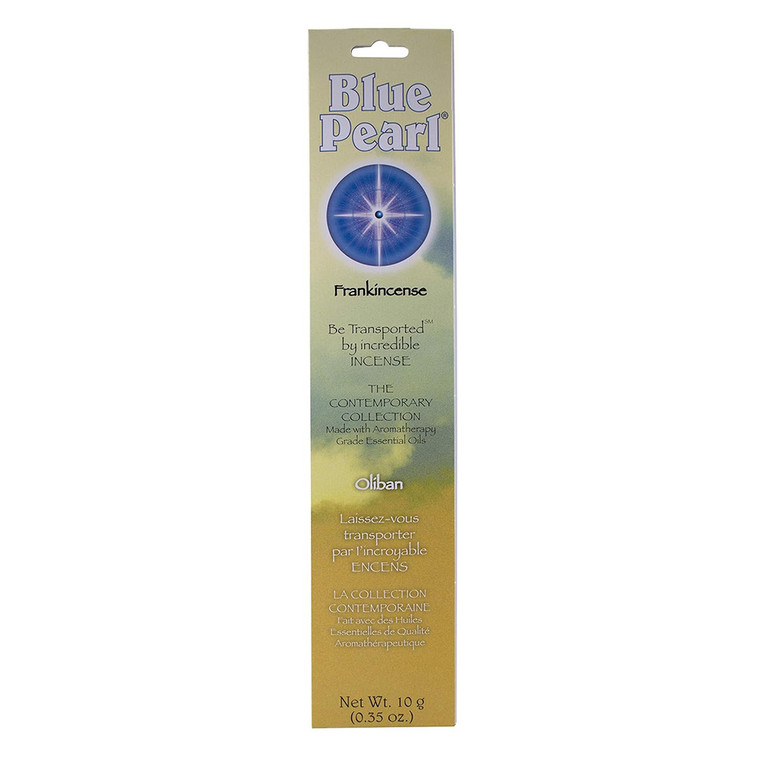 Blue Pearl Contemporary Collection Frankincense Incense Aromatic Spiritual 0.35Oz (10g)