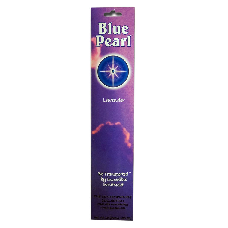Blue Pearl Contemporary Collection Lavender Incense Aromatic Calming 0.35Oz (10g)