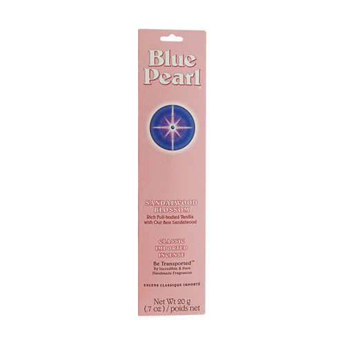Blue Pearl Classic Imported Sandalwood Blossom Incense - 20 Gm