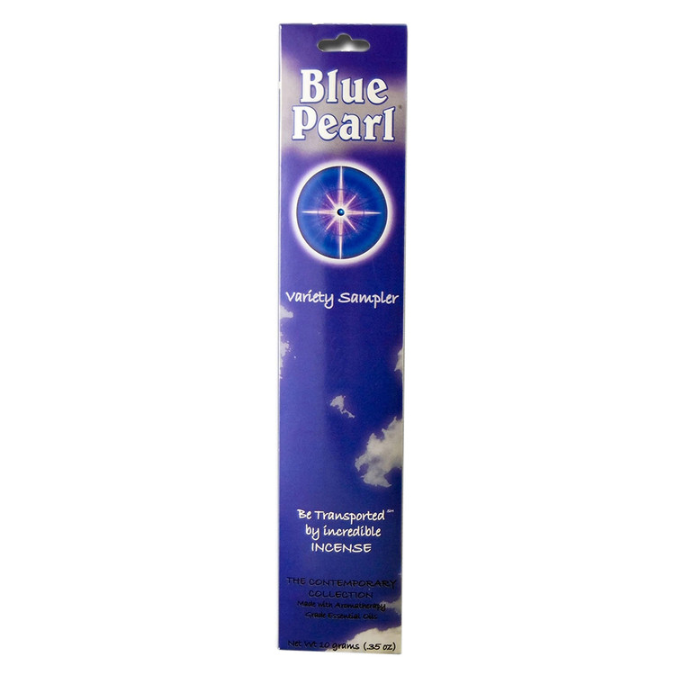 Blue Pearl Contemporary Collection Variety Sampler Incense Aromatic Diverse 0.35Oz (10g)