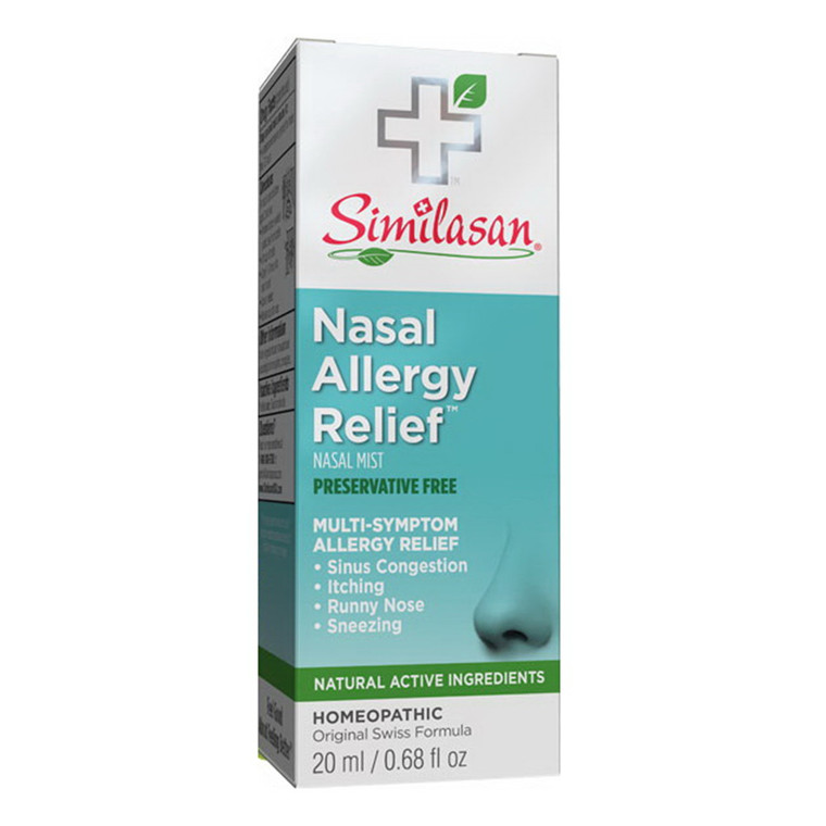 Similasan Nasal Allergy Relief Spray, Preservative Free, 0.68 Oz