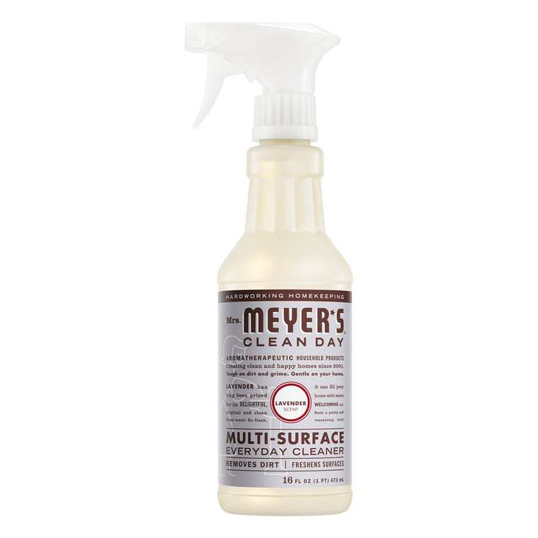 Mrs Meyers Clean Day Lavender Scent Multi Surface Everyday Cleaner 16Oz (473ml)