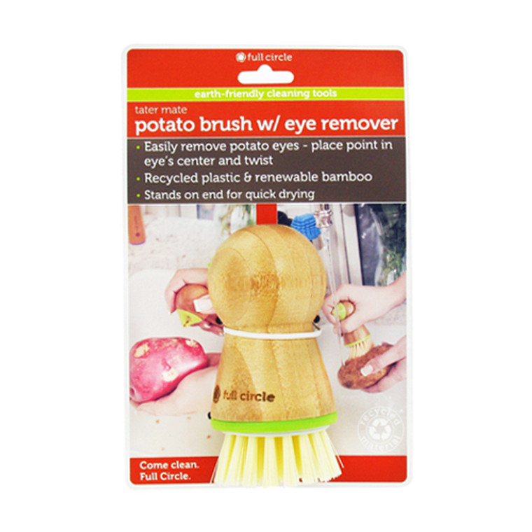 Full Circle Tater Mate Potato Brush with Eye Remover