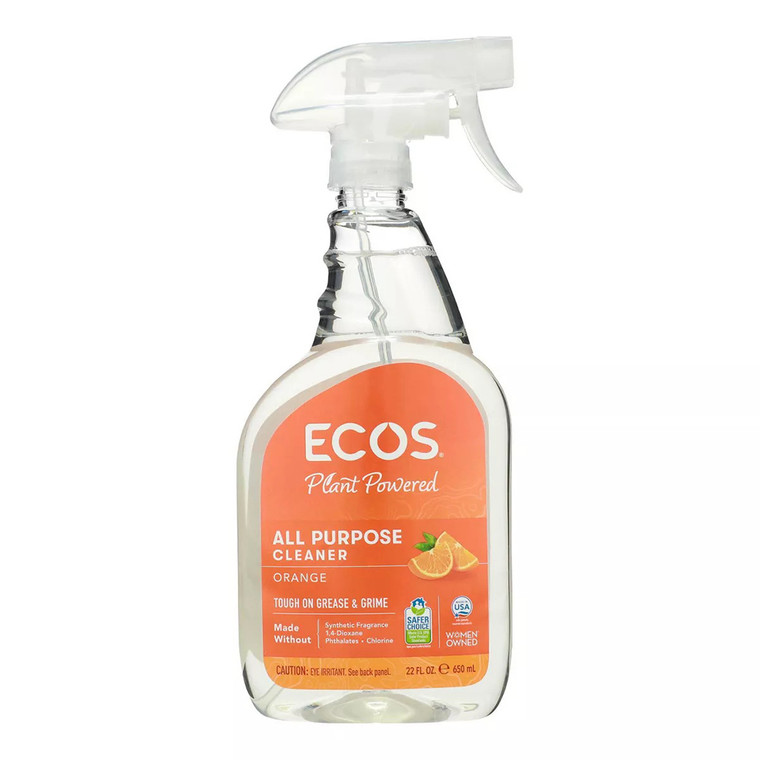 Earth Friendly Orange Plus Cleaner Spray, 22 oz