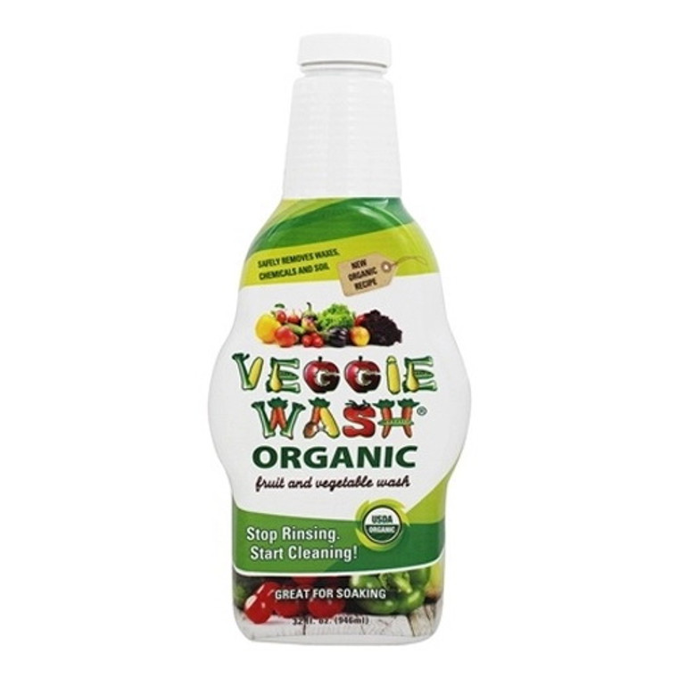 Veggie Wash Organic Fruit and Vegetable Wash Soaker, 32 Oz