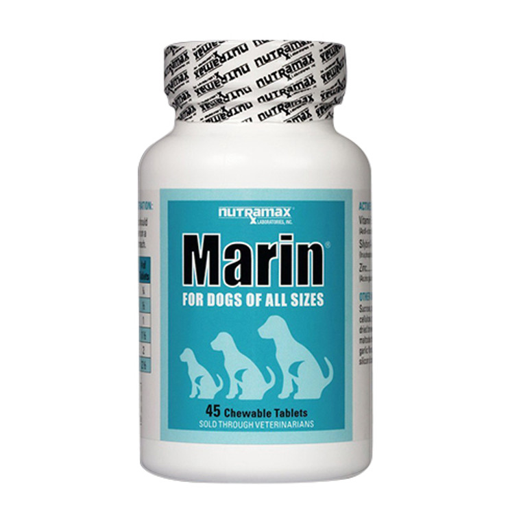 Nutramax Marin Liver Health Supplement For Dogs Chewable Tablets 45 Ea