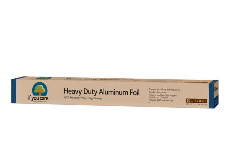 If You Care 100% Natural Recycled Heavy Duty Aluminum Foil, 30 Sq ft, 1 Ea