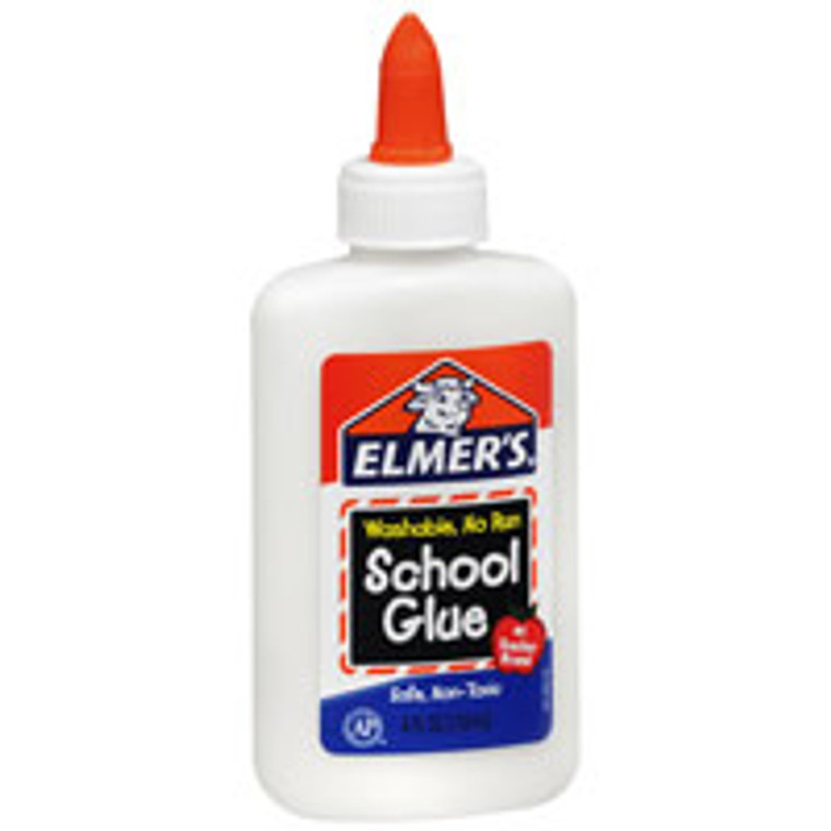 Elmers Washable School Glue, Non Toxic - 4 Oz
