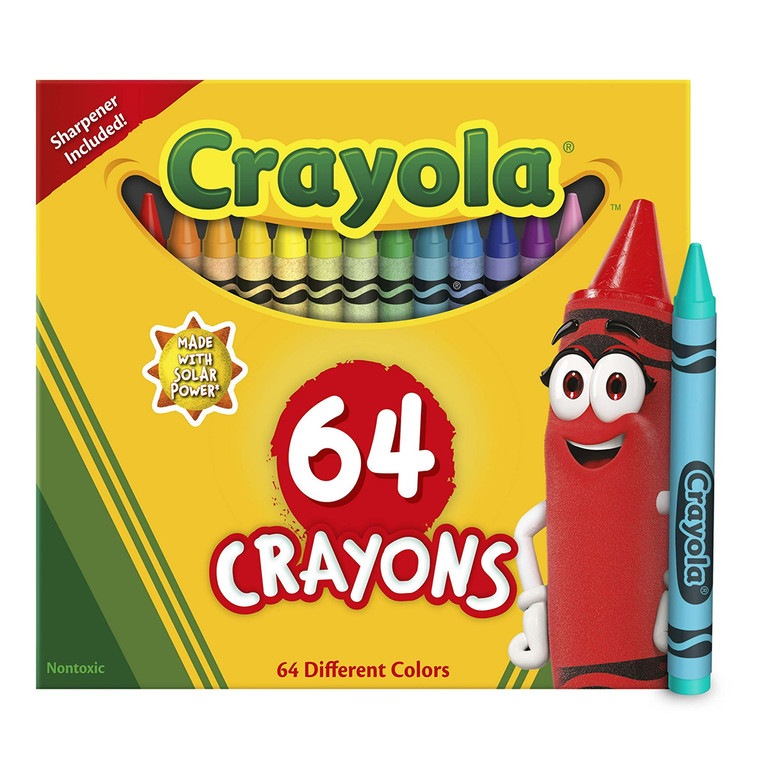 Crayola Crayons for Coloring Drawing and Creative Learning 64Ea
