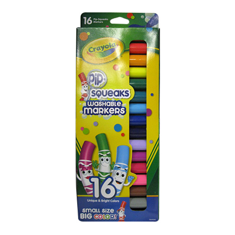 Crayola Pip-Squeaks Washable Markers - 16/Pack