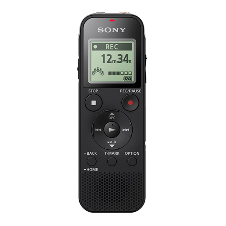 Sony Micro Stereo Digital Voice Recorder With Built-In USB, ICDPX470, 1 Ea