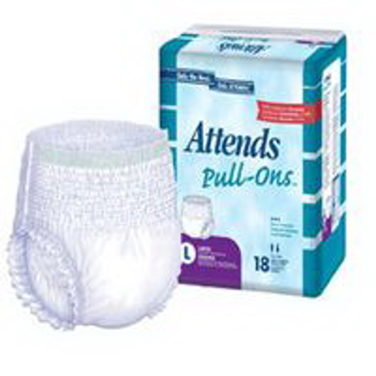 Attends Pull-On Underwear Super Plus Absorbency With Leakage Barriers - 20 Ea, 4 Pack