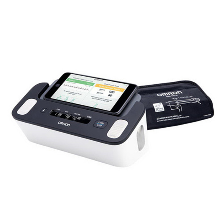 Omron Complete Automatic Blood Pressure Monitor Wireless Black or White Model No BP7900 1Ea