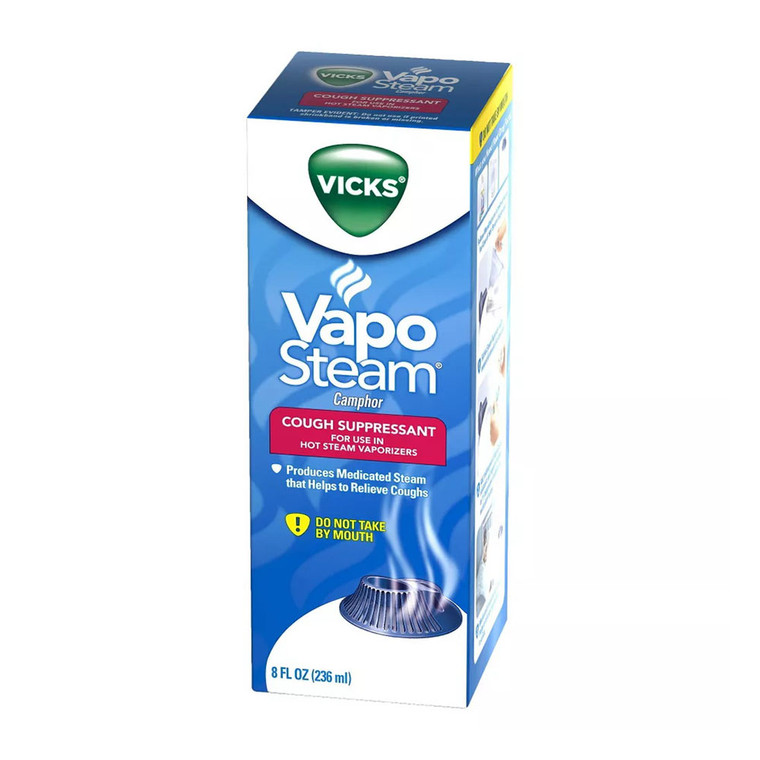 Vicks VapoSteam Cough Suppressant Liquid 8 Oz