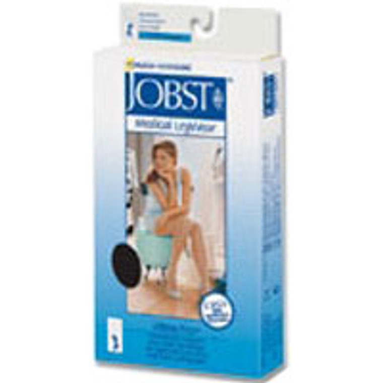 Jobst Ultrasheer Pantyhose, 15-20 Mm/Hg Compression, Black Color - Large