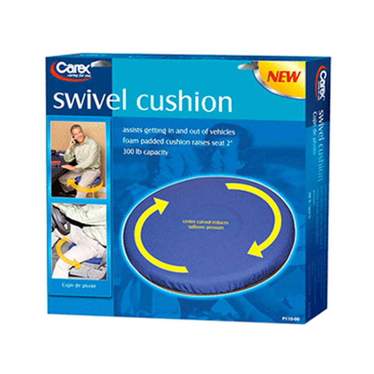 Swivel Cushion Seat Of 2 Inches Depth With 300 Lb Weighing Capacity - 1 Ea