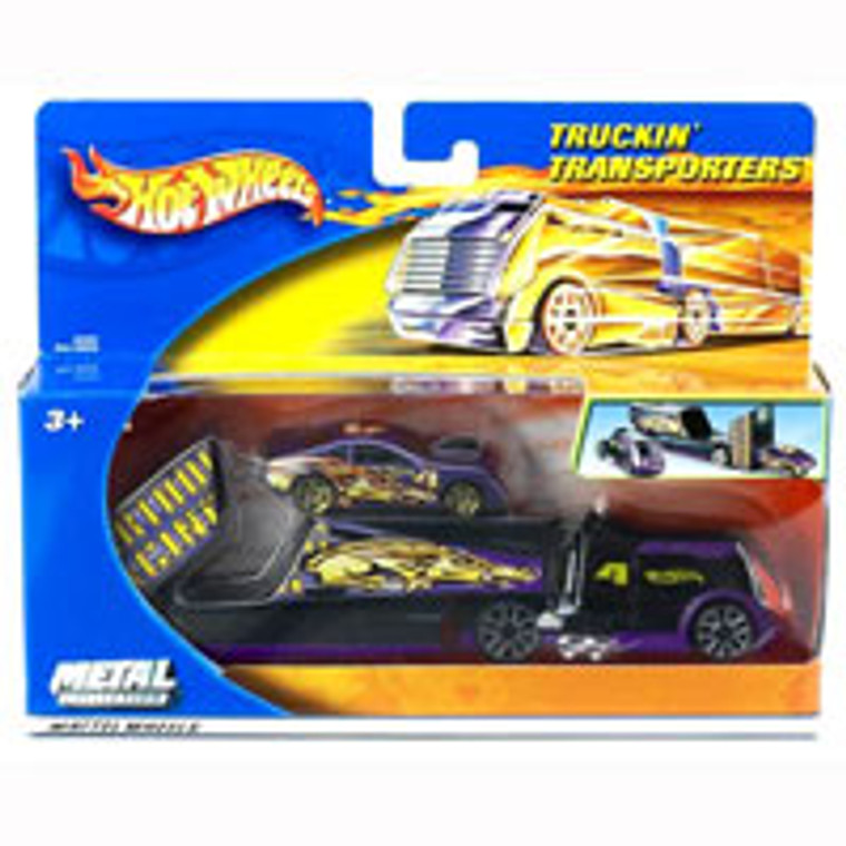 Hot Wheels Vehicle Truckin Transporters For Kids By Mattel, 1 Ea