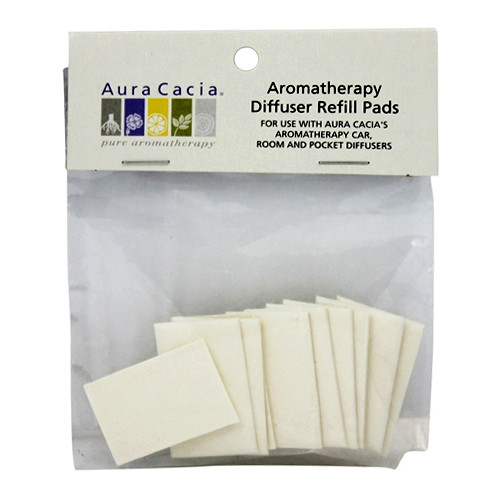 Aura Cacia Aromatherapy Diffuser Refill Pads, 10 Ea