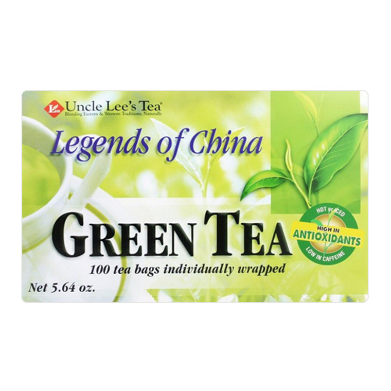 Uncle Lees Green Tea, High in Antioxidants, 100 Tea Bags