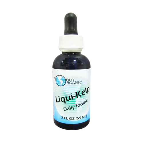 World Organic Liqui-Kelp Daily Iodine Liquid, 2 Oz