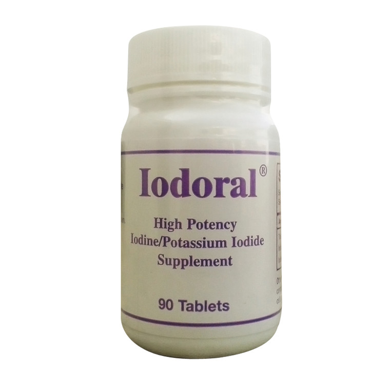 Iodoral High Potency Iodine And Potassium Tablets - 90 Ea