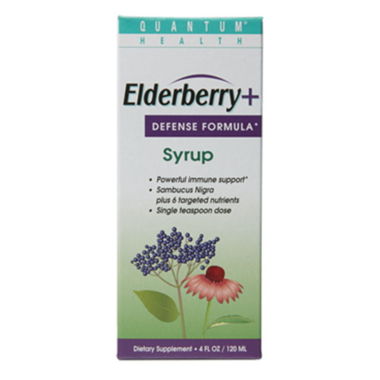 Quantum Elderberry Defense Formula C Syrup, 4 Oz