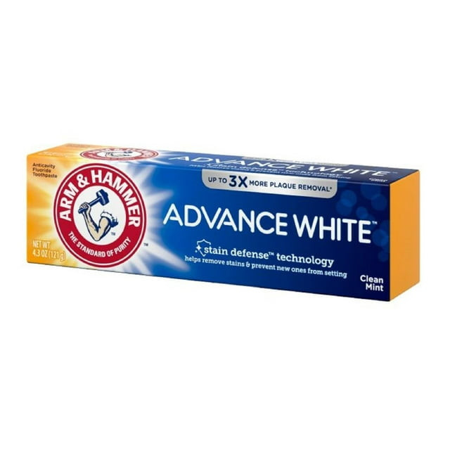 Arm & Hammer Advance White Baking Soda And Peroxide Tartar Control Toothpaste, 4.3 Oz
