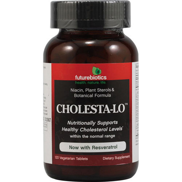 Futurebiotics Cholesta-Lo Tablets Supports Healthy Cholesterol Levels - 120 Ea