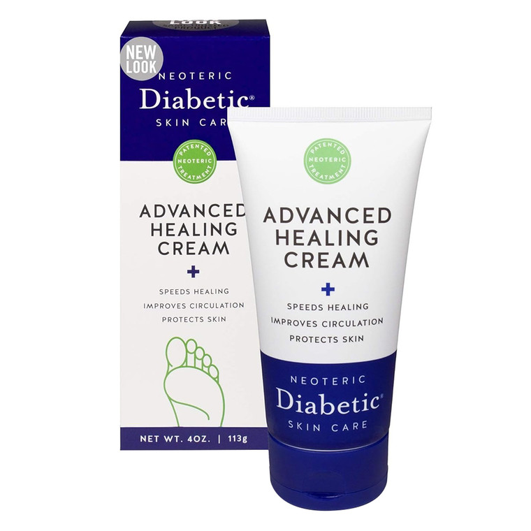 Diabetic Oxygenated Advanced Healing Cream by Neoteric Skin Healing and Moisturizing Formula 4Oz (113g)