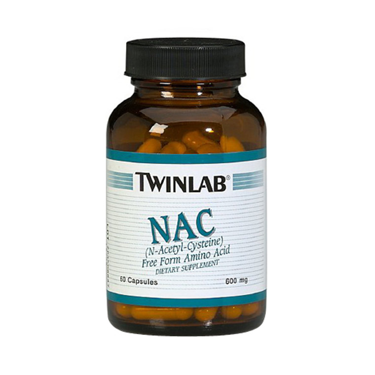 Twinlab N-Acetyl-Cysteine 600 Mg Capsules - 60 Ea